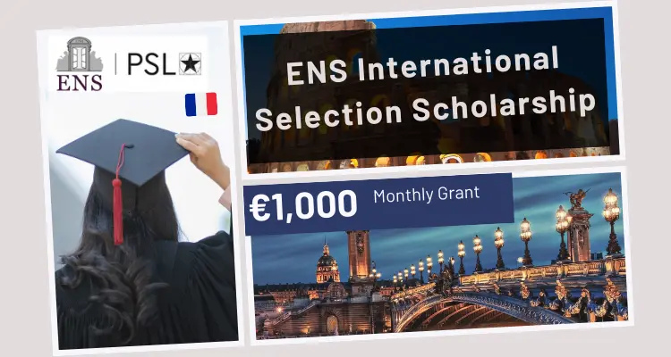 ENS International Selection Scholarship